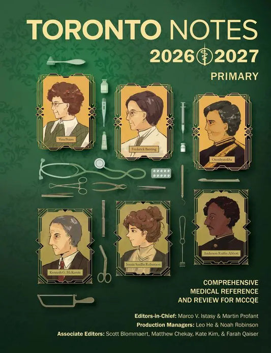 Toronto Notes 2026–2027 (42nd Edition) - Medical Books hub