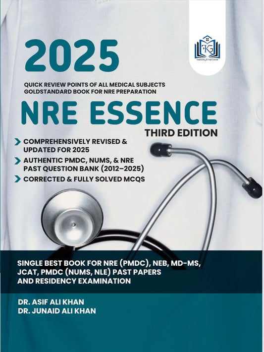 NRE ESSENCE 2025 3rd Edition | Gold Standard Book for NRE Preparation