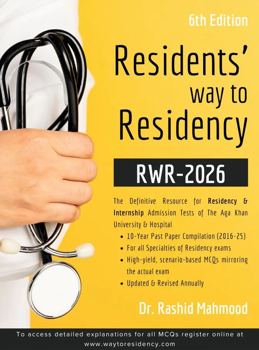 Residents’ Way to Residency 2026 (6th Edition) - Medical Books hub