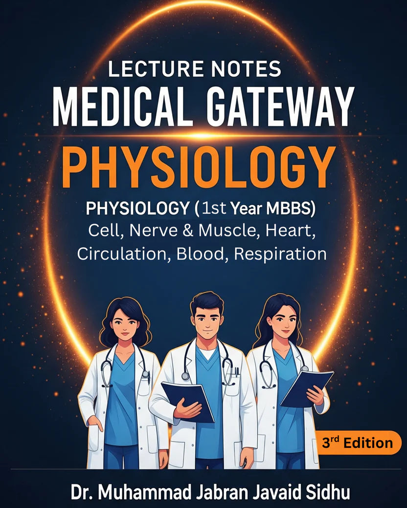 Medical Gateway Lecture Notes 1st Year MBBS | 3rd Edition Premium Multicolor Matte Print