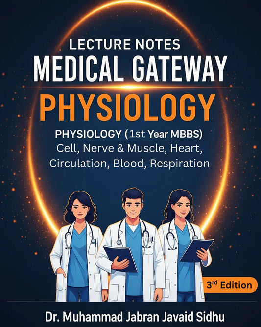 Medical Gateway Lecture Notes 1st Year MBBS | 3rd Edition Premium Multicolor Matte Print
