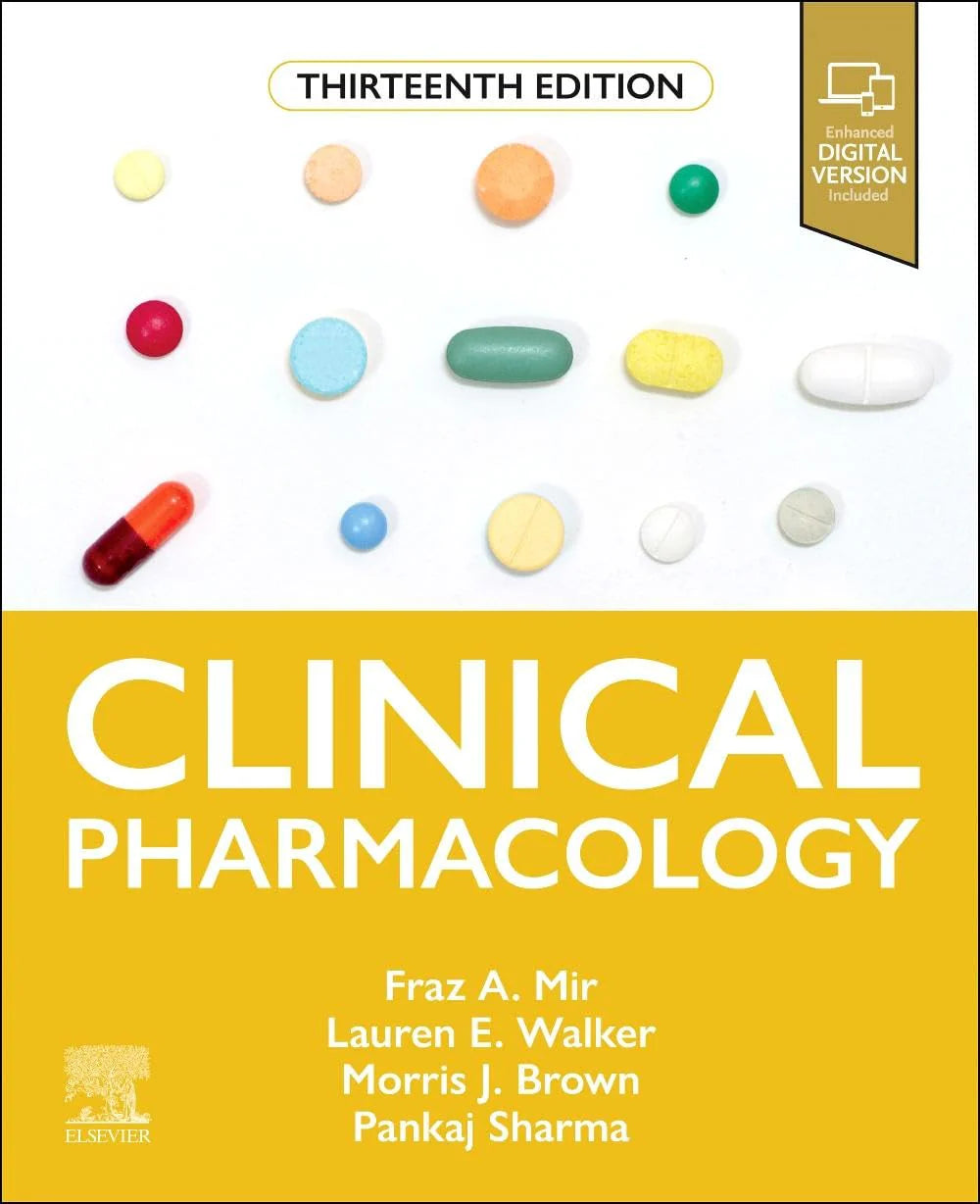 Clinical Pharmacology 13th Edition 2026 Premium Multicolor Print