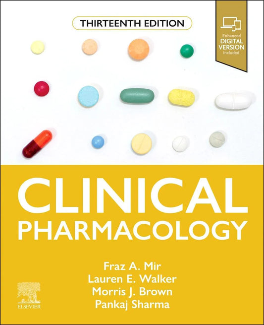 Clinical Pharmacology 13th Edition 2026 Premium Multicolor Print