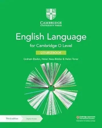Cambridge O Level English Language Coursebook 3rd Edition Original with Digital Access